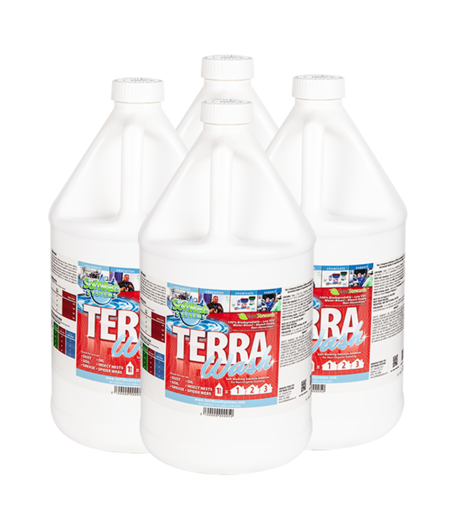 SoftWash Systems Terra Wash 1 Case (4 Gallons)
