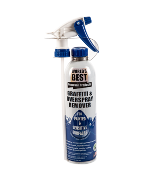 Worlds Best Graffiti Overspray Remover for Painted & Sensitive Surfaces 20 ounce