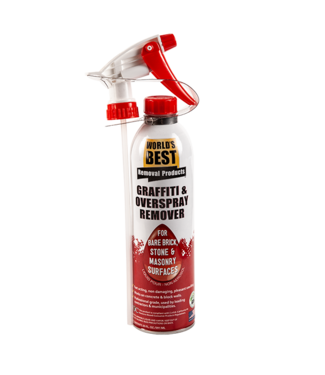 Worlds Best Graffiti Remover Bare Brick, Stone & Masonry Remover 20 ounce