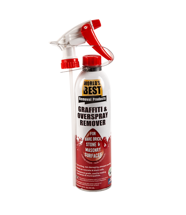 Worlds Best Graffiti Remover Bare Brick, Stone & Masonry Remover 20 ounce
