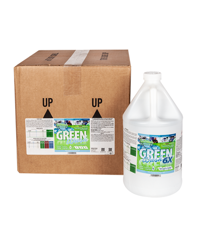 SoftWash Systems Green Wash 6X 1 Case (4 Gallons)