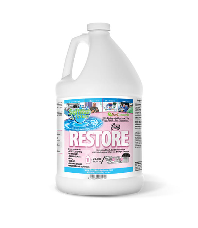 SoftWash Systems Restore Case (4) 1 gallons