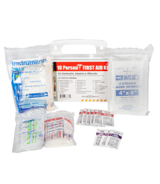 First Aid Kit (10 person) RTG