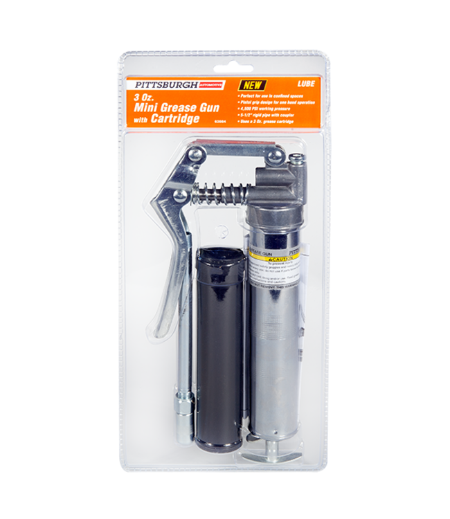 Grease Gun with 3 oz Cartridge
