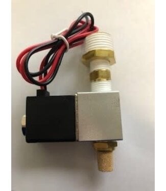 Push to signal Solenoid w/Brass Fittings (assembly)