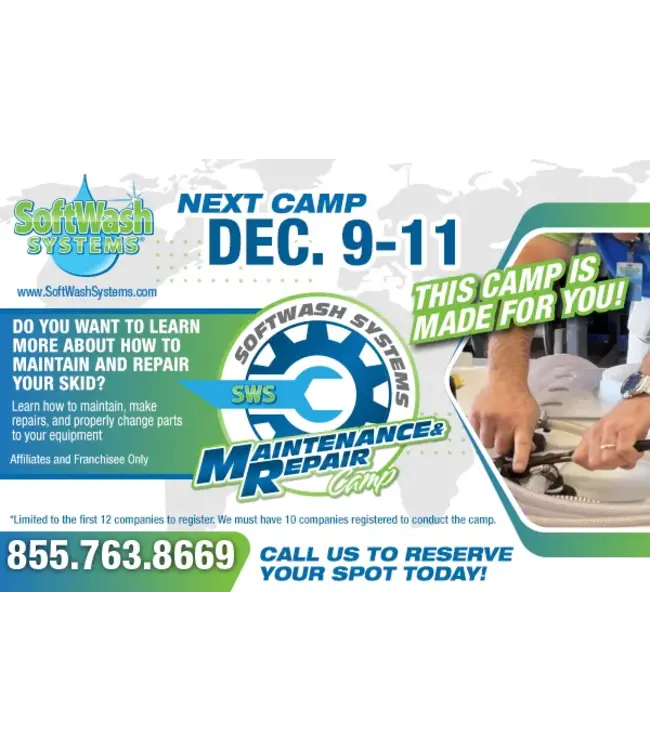 Maintenance & Repair Camp - December  9-11 2025