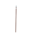 Wood Handle/Pole with Metal Ferrule