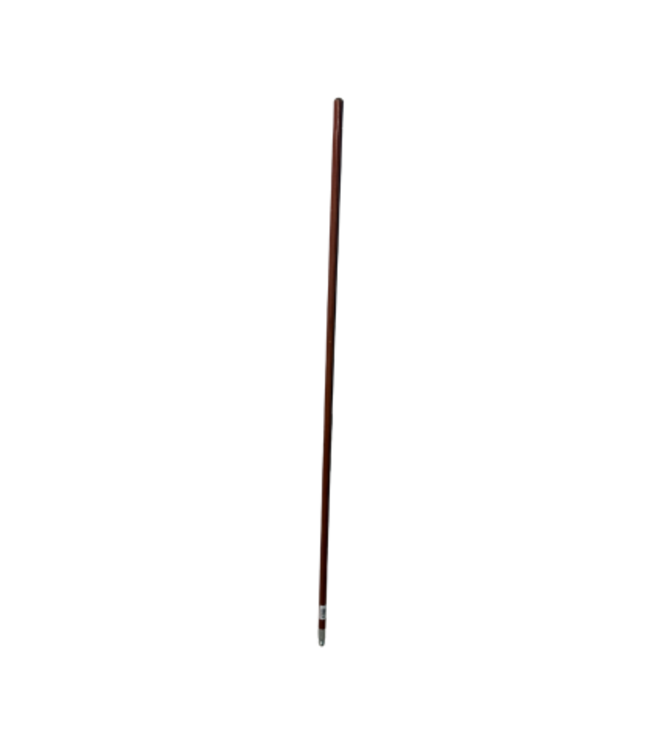 Wood Handle/Pole with Metal Ferrule