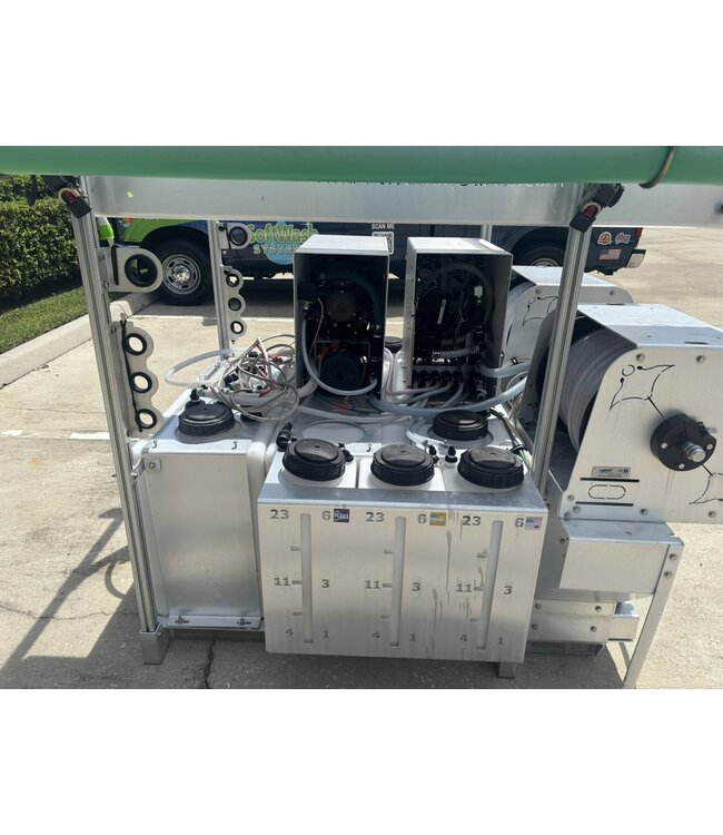 Blend 6X, 100 Gal SH Rinse DC 50 GAL 57” Skid