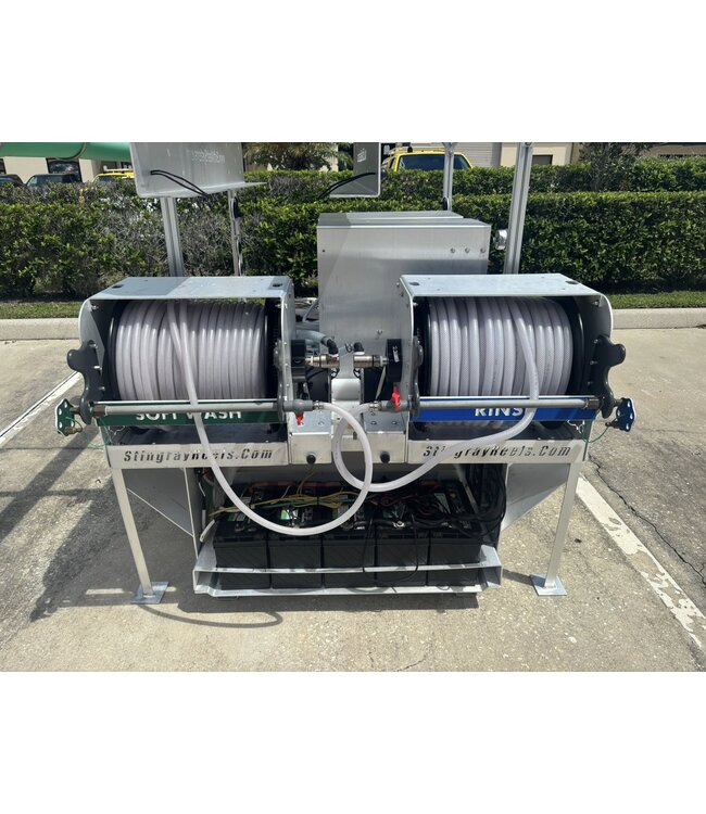 Blend 6X, 100 Gal SH Rinse DC 50 GAL 57” Skid