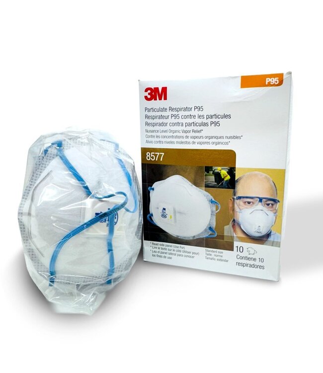 Respirator / Mask  P95 with Valve - Box of 10
