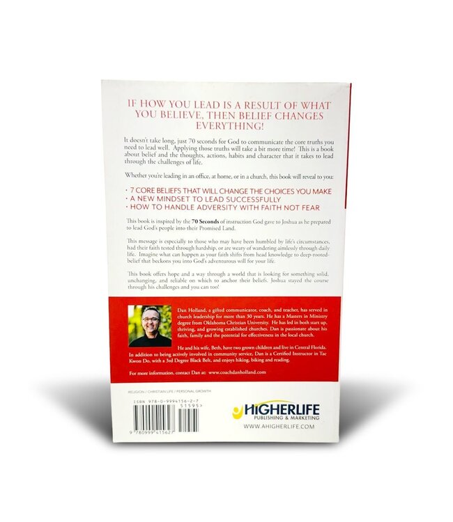 70 Seconds Book by Dan Holland