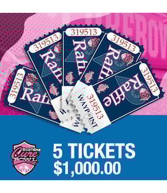 Cure Bowl  Tackle Cancer (5) Ticket $1000