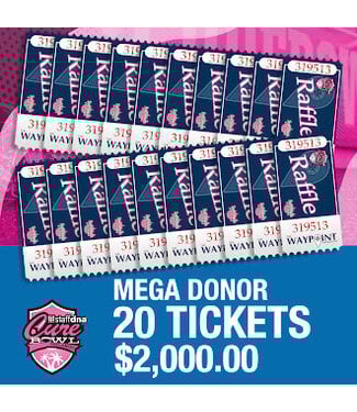 Cure Bowl  Tackle Cancer (20) Ticket $2000