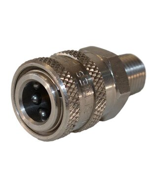 Quick connect Socket Male 1/4 " - SS