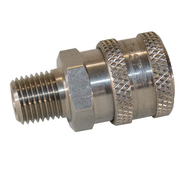 Quick connect Socket Male 1/4 " - SS