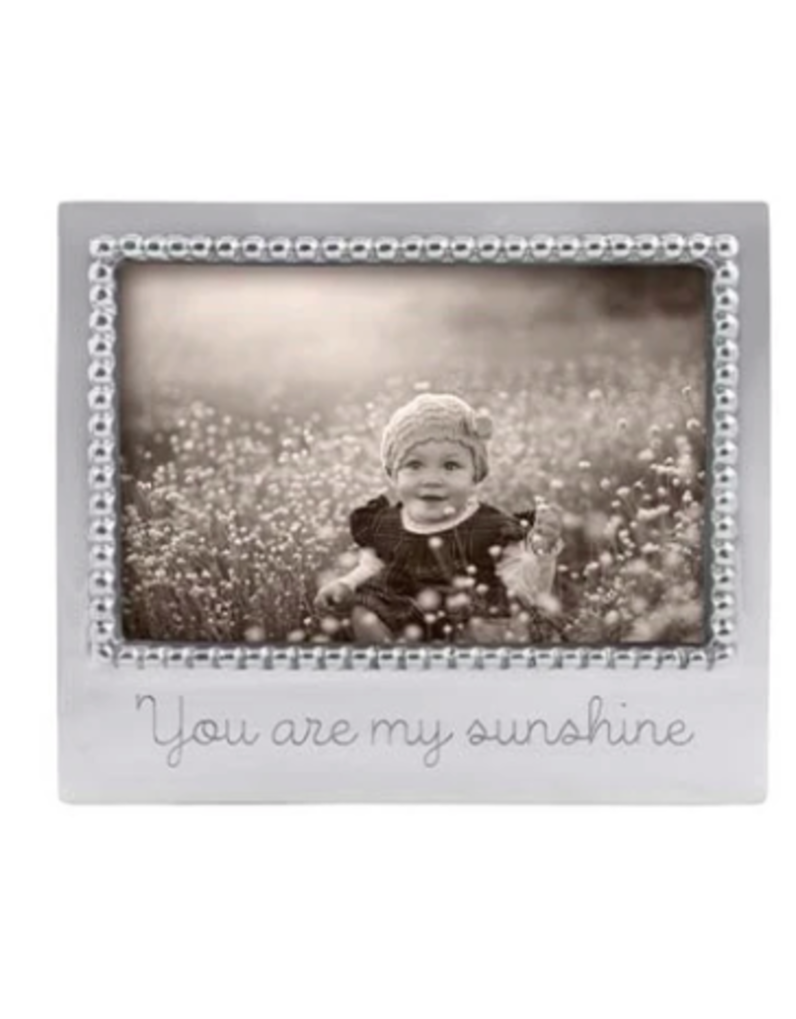 Mariposa You Are My Sunshine Beaded 4x6 Frame