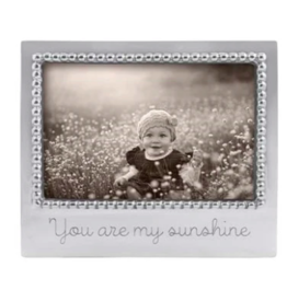 Mariposa You Are My Sunshine Beaded 4x6 Frame