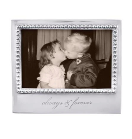 Mariposa Always & Forever Beaded 4x6 Frame