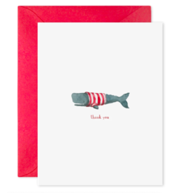 E. Frances Whale Thanks Boxed Notecards - Set of 6