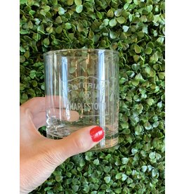Susquehanna Glass Entering Charlestown Double Old Fashioned Glass