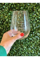Susquehanna Glass Entering Charlestown Stemless Wine Glass