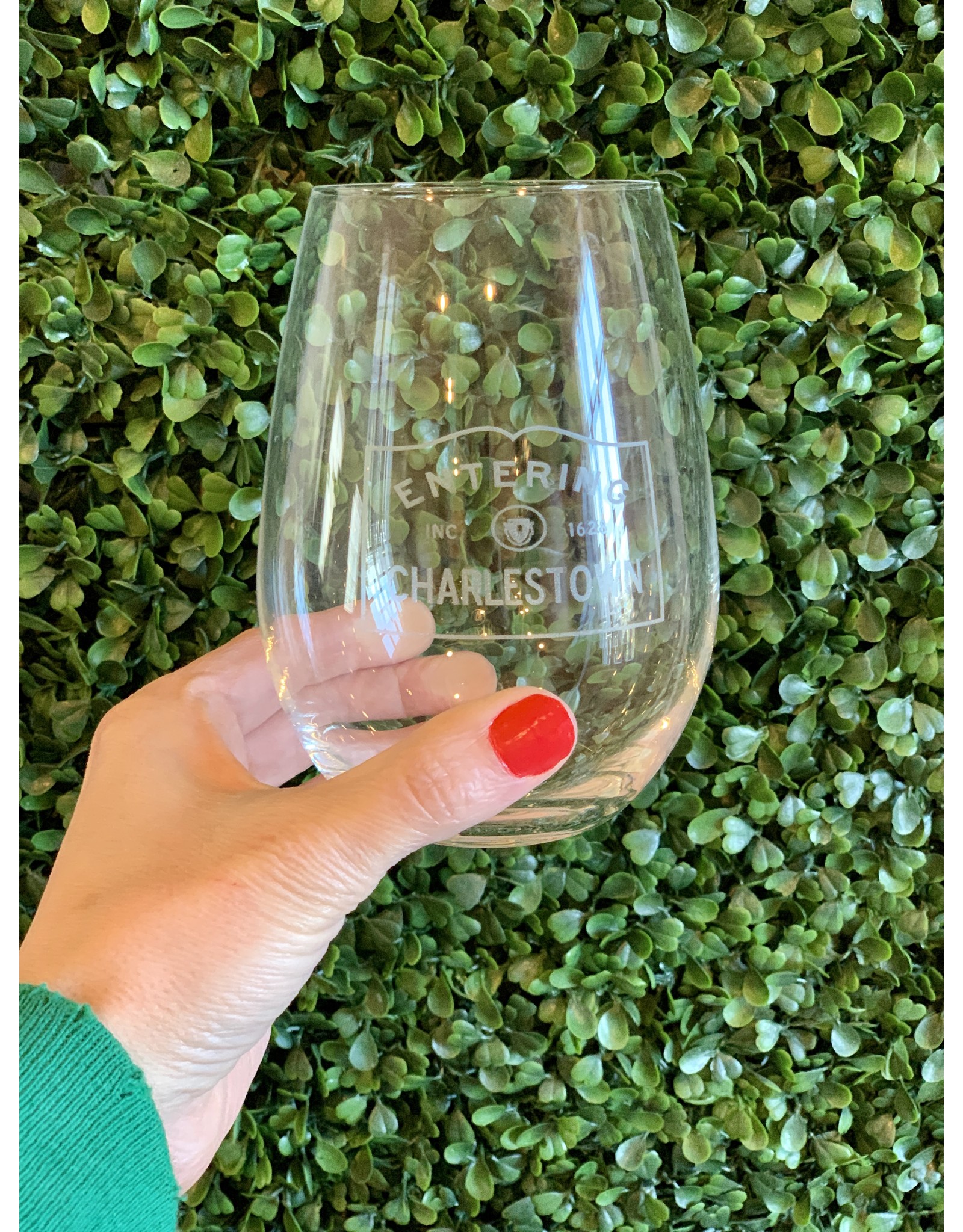 Susquehanna Glass Entering Charlestown Stemless Wine Glass