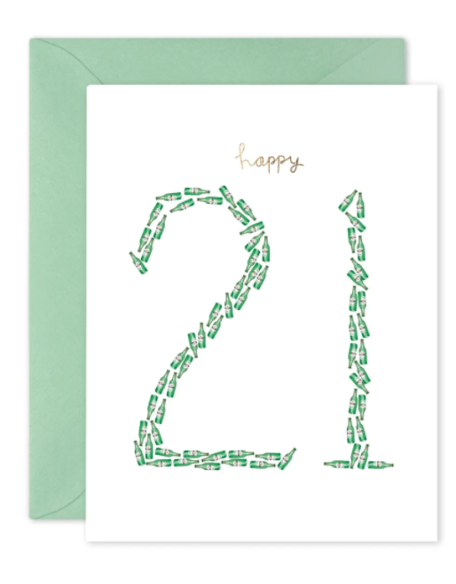E. Frances Happy 21 Card