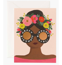 Rifle Paper Co. Flower Crown Birthday Girl Card