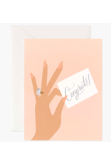 Rifle Paper Co. Congrats Ring Card