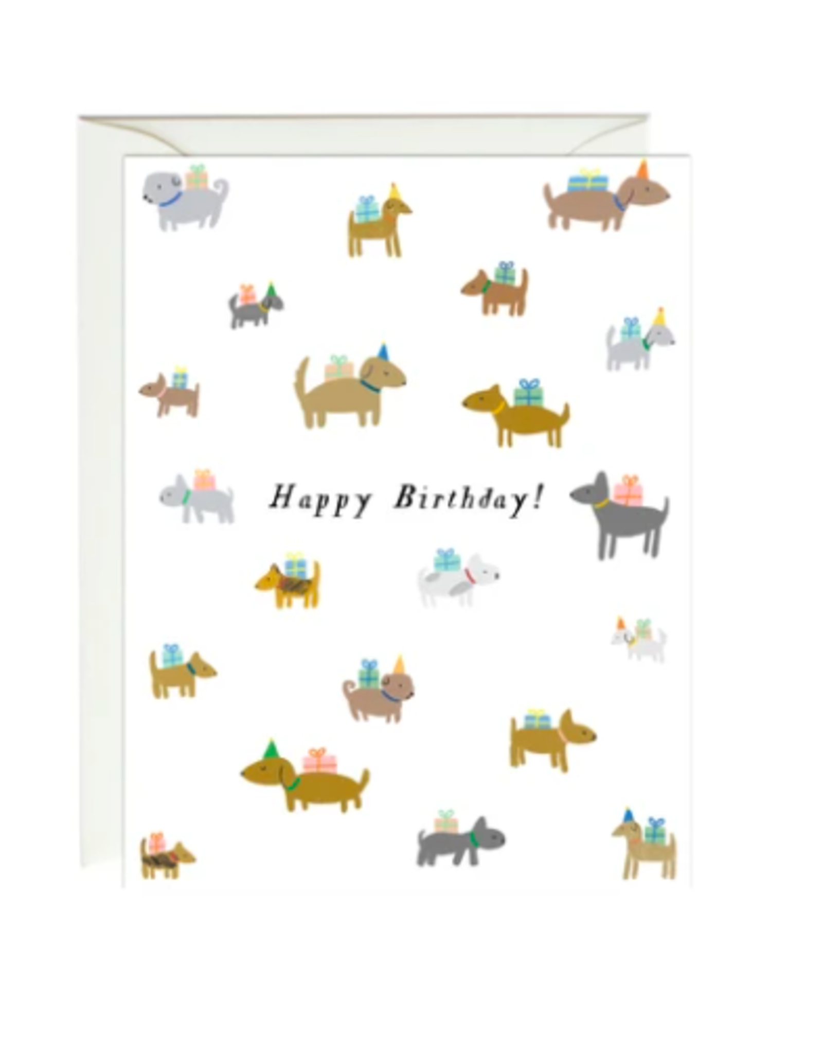 Birthday Dogs Card Place and Gather