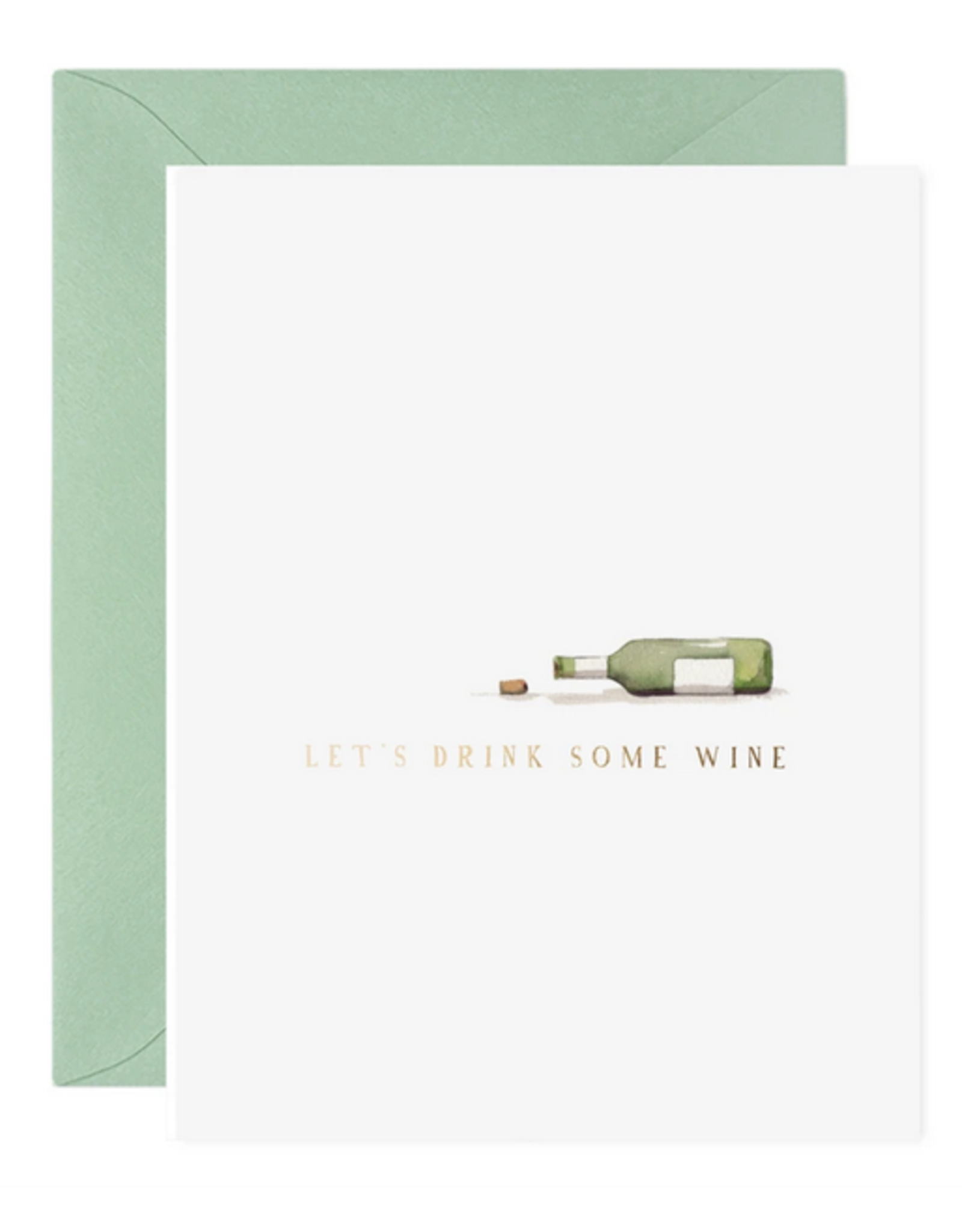 E. Frances Drink Wine Card
