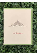 Albertine Press I Heart Boston Card