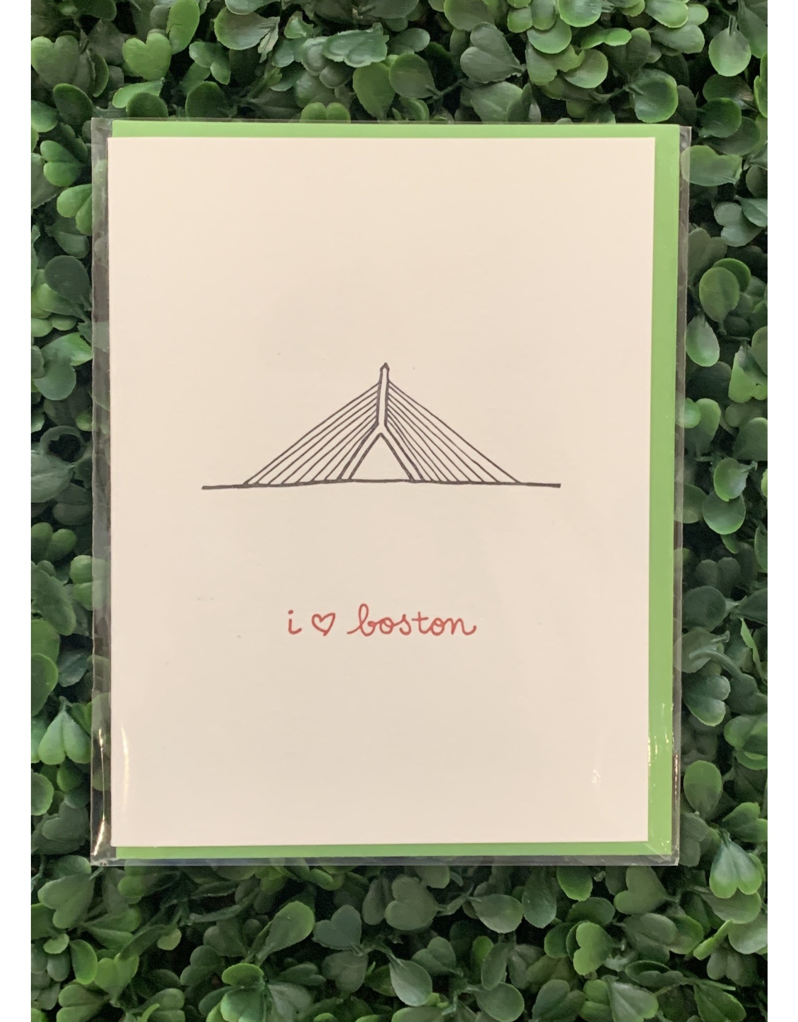 Albertine Press I Heart Boston Card