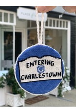 Smathers & Branson Entering Charlestown Needlepoint Ornament