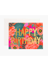 Rifle Paper Co. Poppy Birthday Card