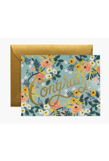 Rifle Paper Co. Blue Meadow Congrats Card