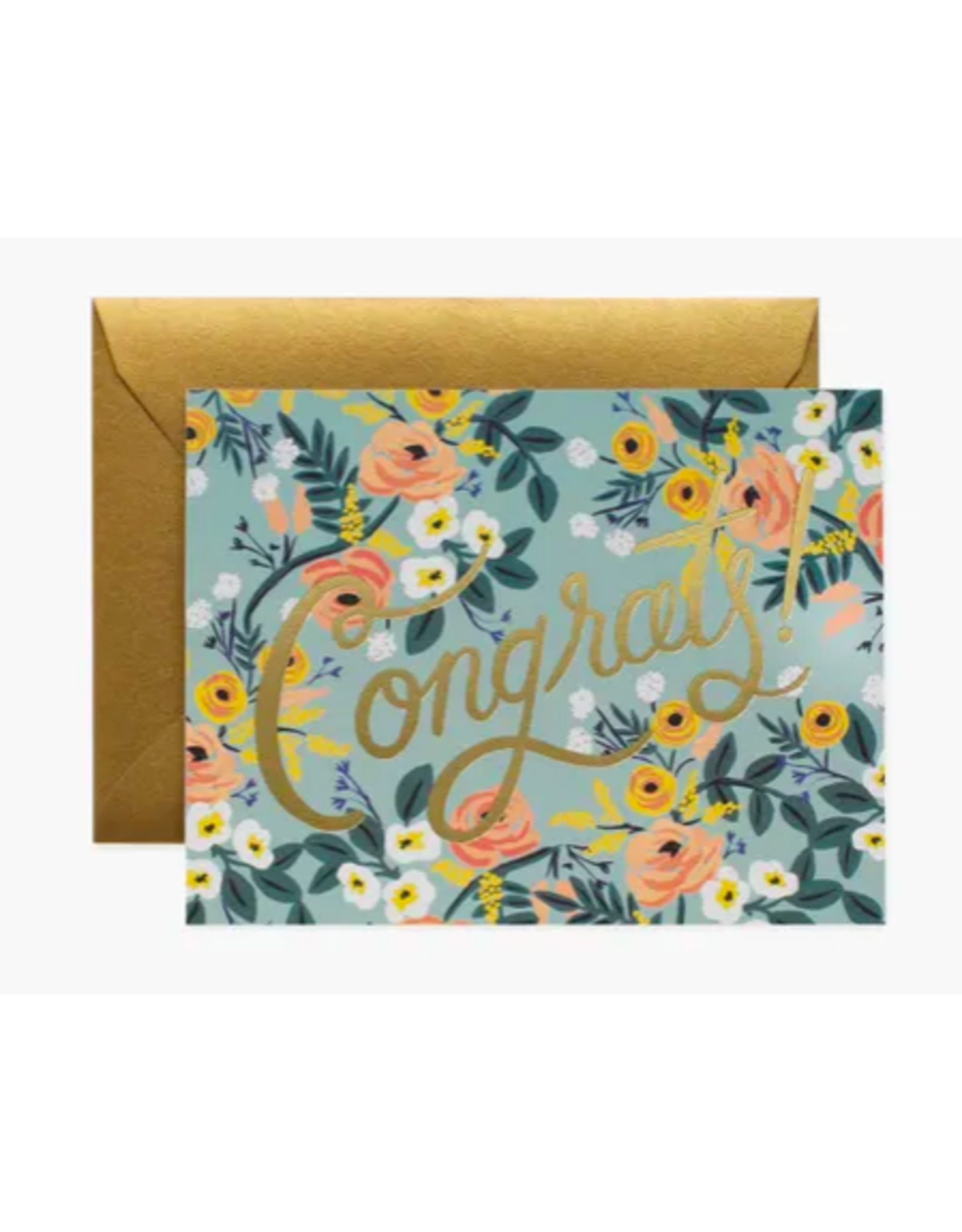 Rifle Paper Co. Blue Meadow Congrats Card