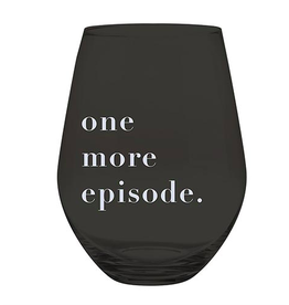 Slant Collections One More Episode Jumbo Stemless Wineglass