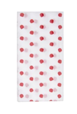 Vietri Red Dot Guest Towels