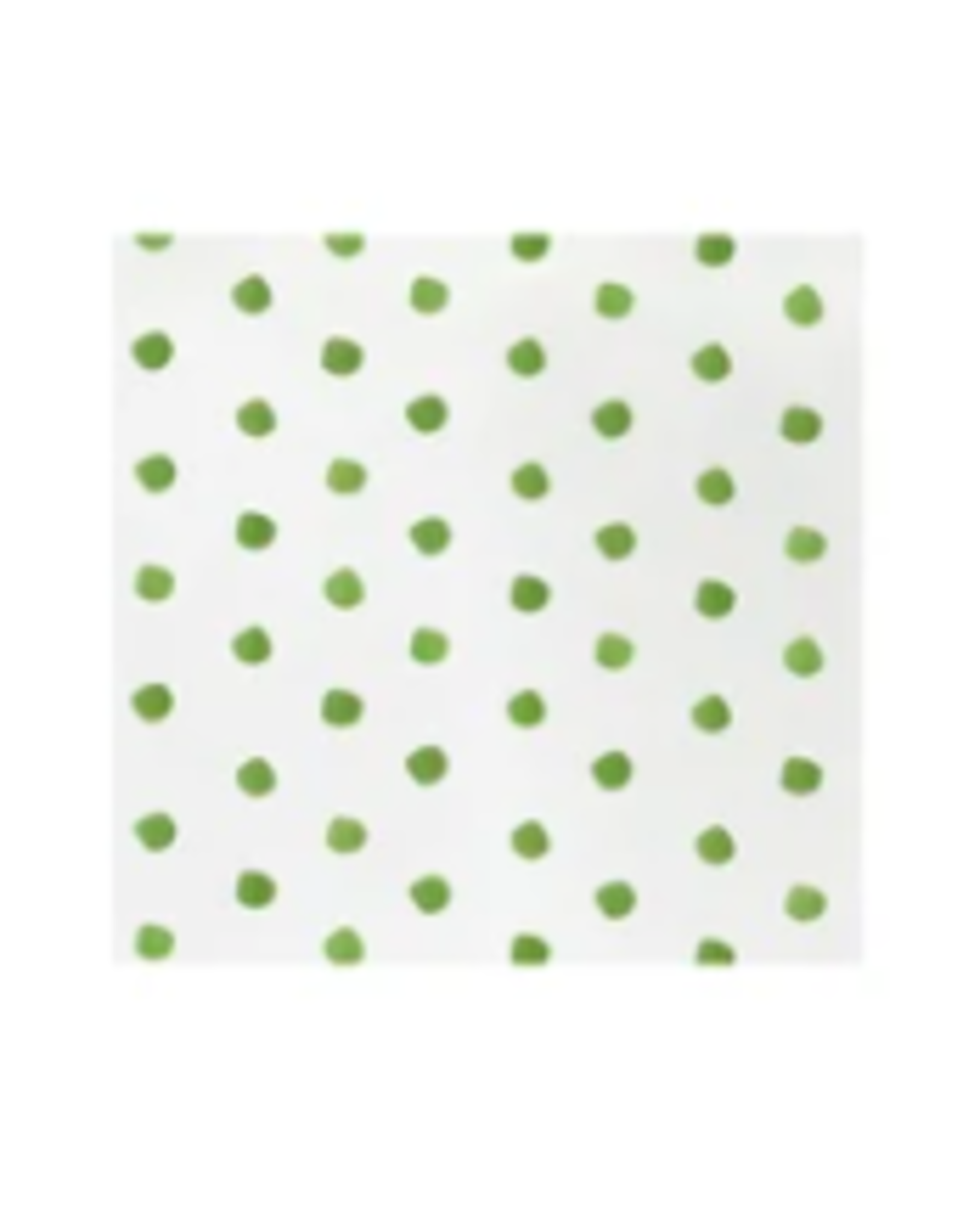 Vietri Green Dot Papersoft Cocktail Napkins