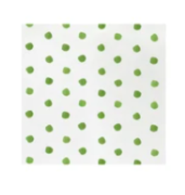 Vietri Green Dot Papersoft Cocktail Napkins