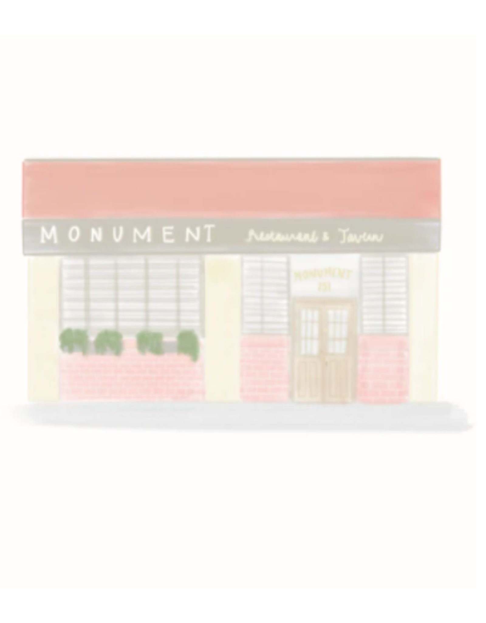 Palm Prints Co Monument Restaurant 8x10 Print by Palm Prints
