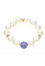 Fornash China Blue Bracelet in Pearl