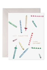 E. Frances Not Counting Candles Card