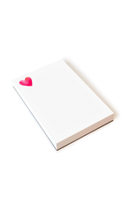 E. Frances Heart Lined Notepad