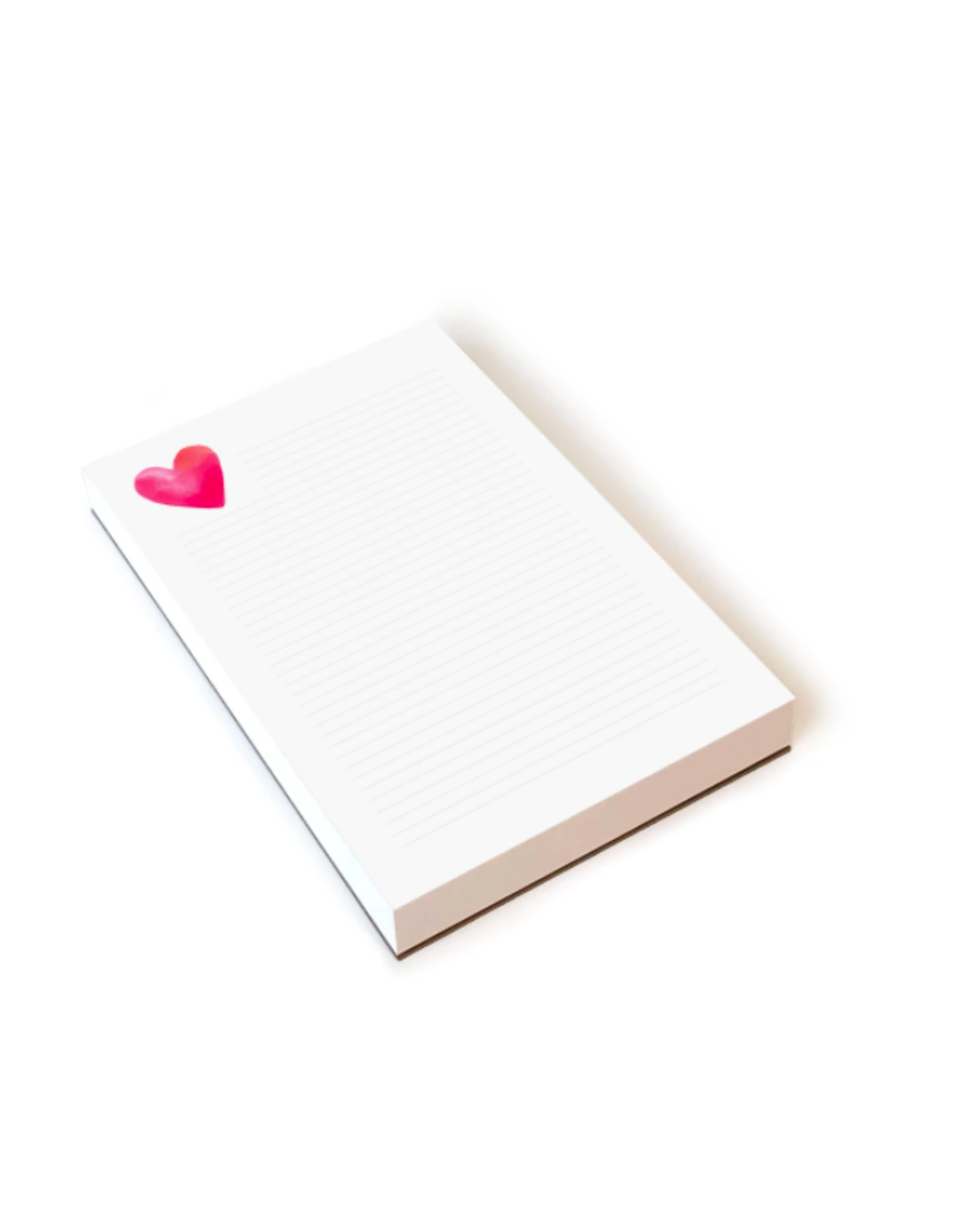 E. Frances Heart Lined Notepad