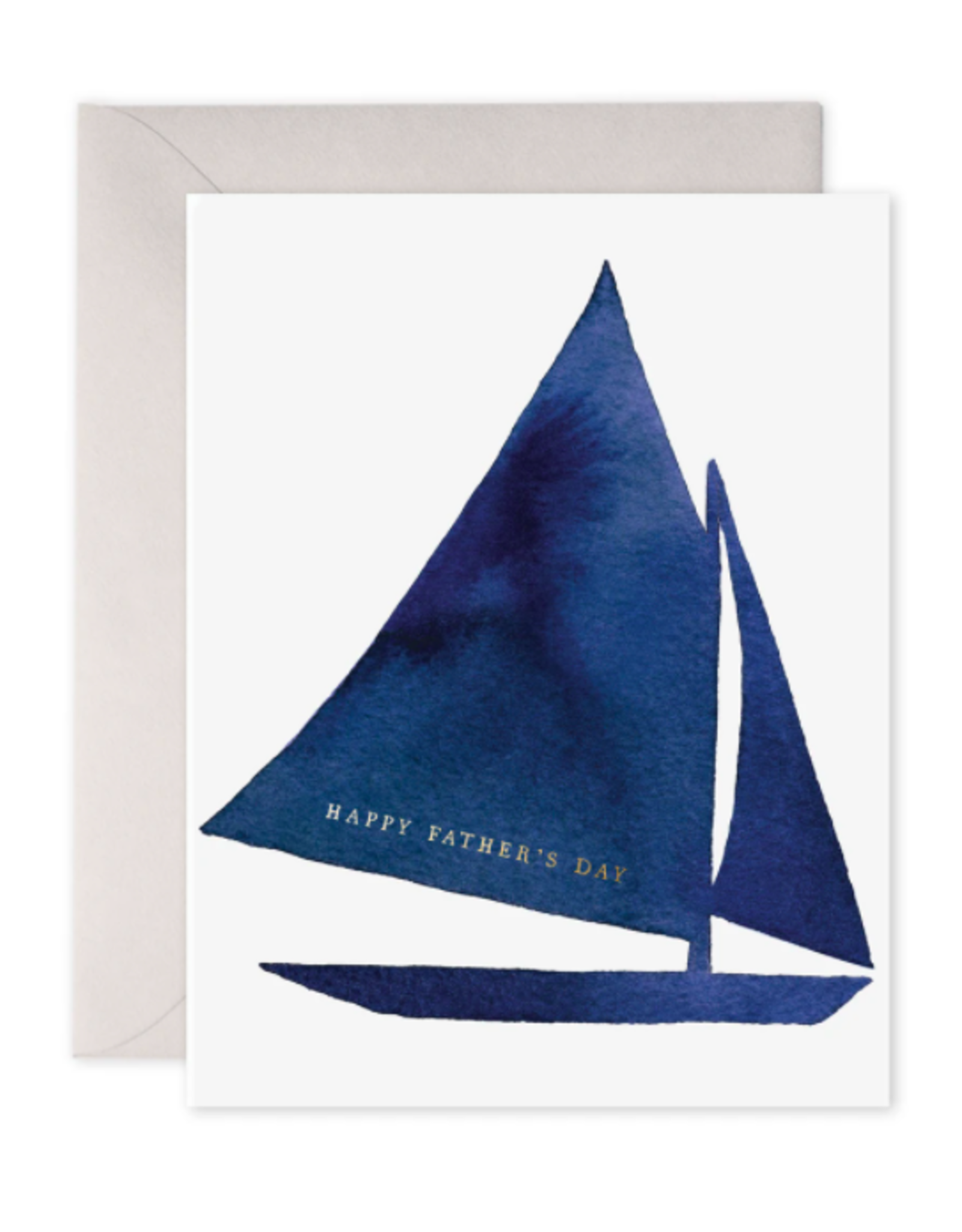 E. Frances Father's Day Sailboat Card