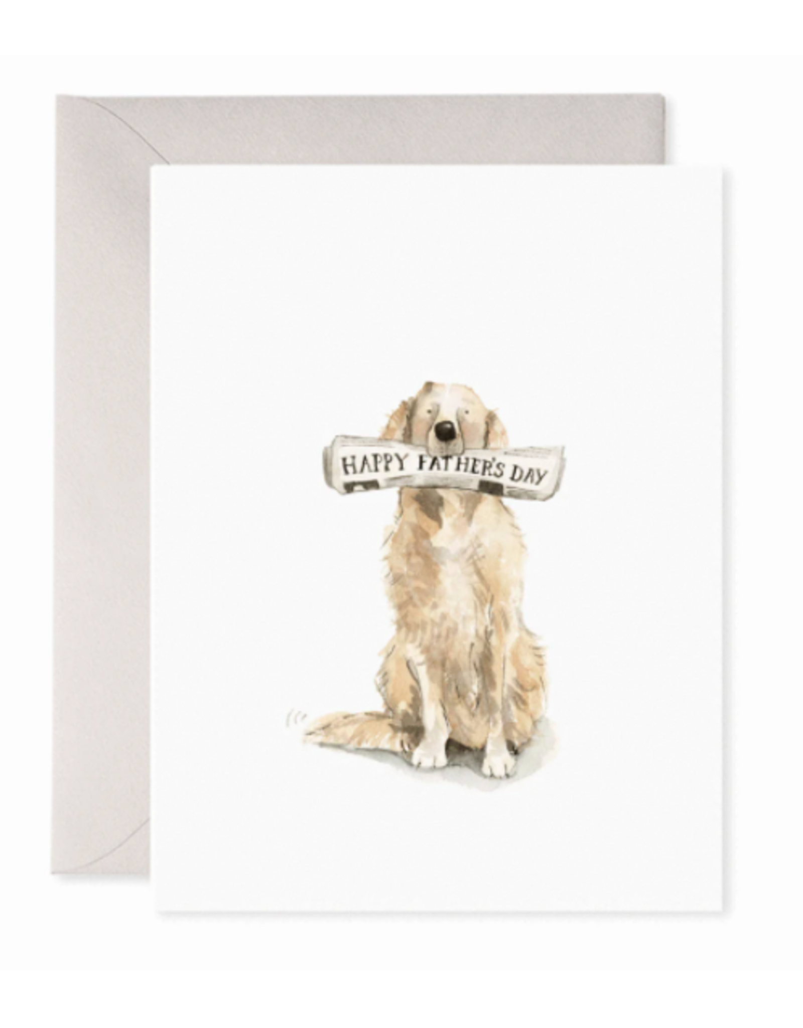 E. Frances Doggy Dad Card