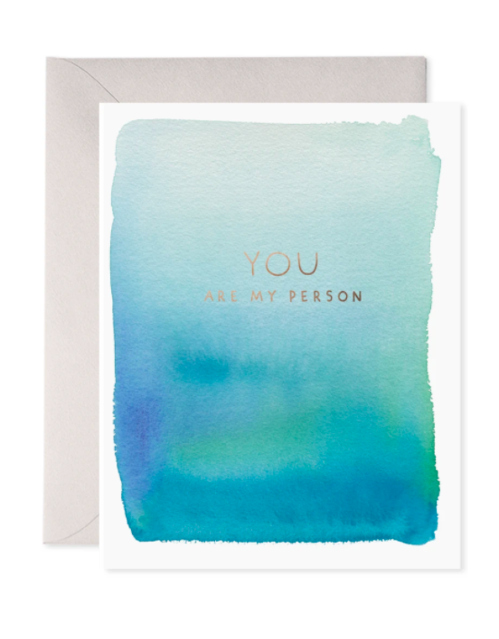 E. Frances You Are My Person Card